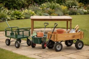 Best Garden Transportation for UK Gardeners: Trolleys, Carts & Wagons Compared