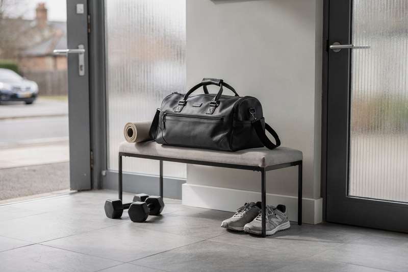 Collection of six durable sports duffel bags arranged to display different styles and sizes for active users.