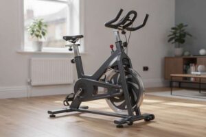 Variety of compact fitness equipment arranged in a modern home gym setting for effective workouts.